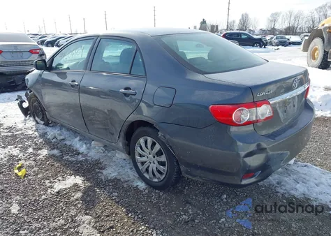 2012 Toyota Corolla Le z USA, uszkodzony, nr VIN 2T1BU4EE5CC841573